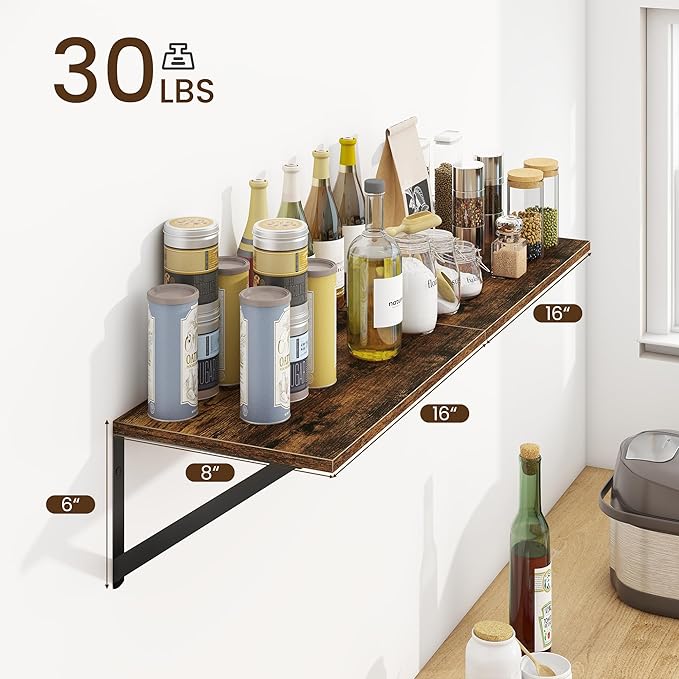 Fun Memories Deep Floating Shelves
