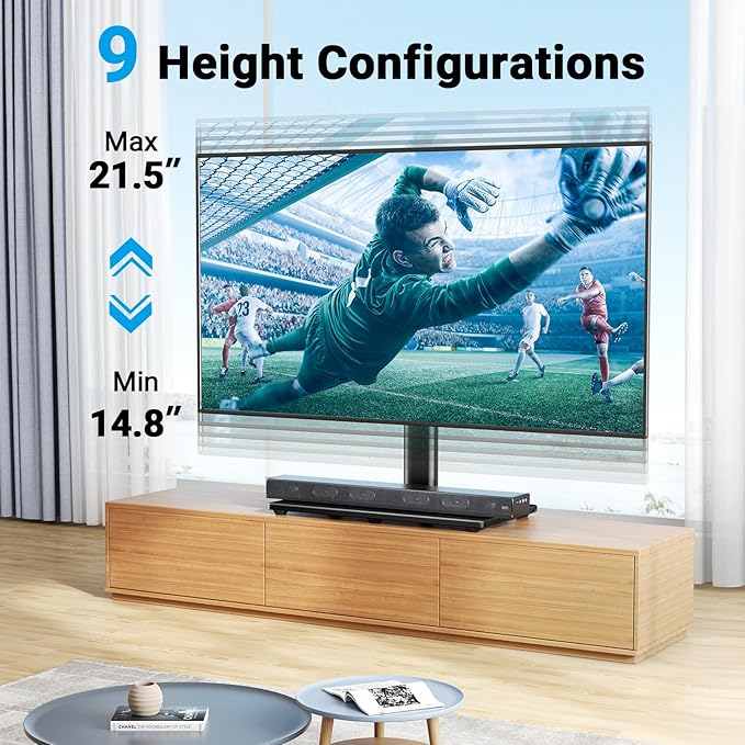PERLESMITH Swivel Universal TV Stand Mount