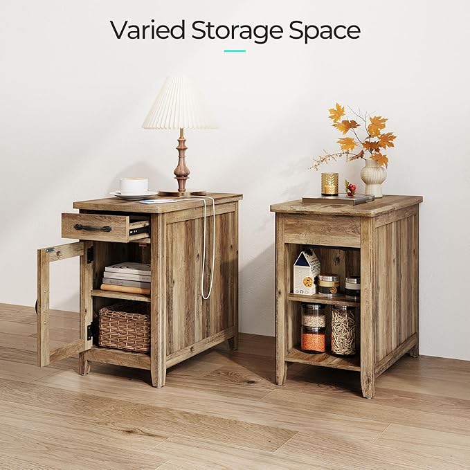 LINSY HOME End Table Set of 2