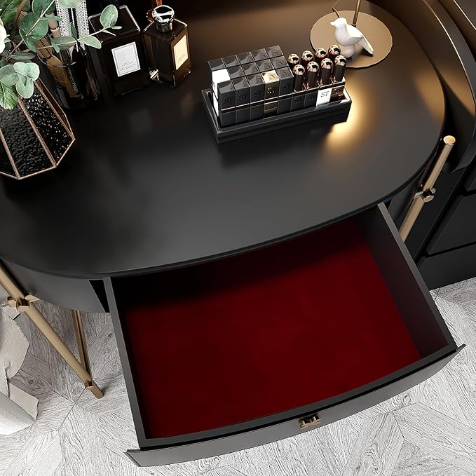 VEELIKE Dark Red Velvet Fabric Wallpaper Self Adhesive Soft Felt Drawer Liners