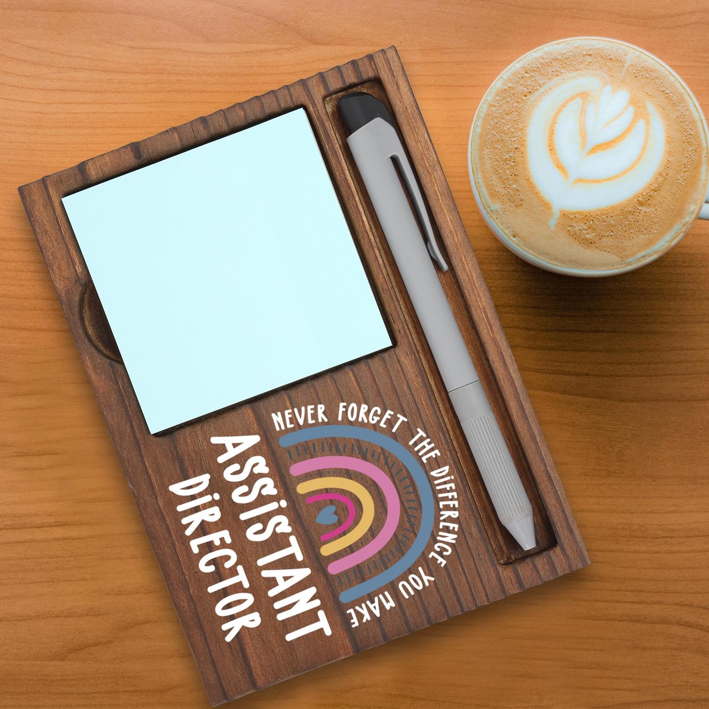 Assistant Director Gifts Sticky Note Holder, Thank You Gift for School Assistant Director, Program Coordinator Admin Leader, Education Appreciation Week, Graduation or Holiday Recognition PB025