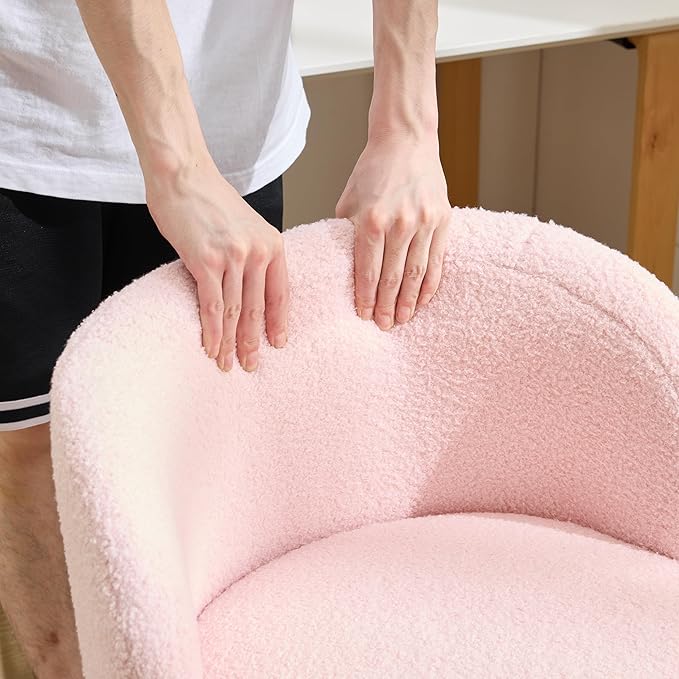 VINGLI Cute Small Swivel Desk Chair Comfy