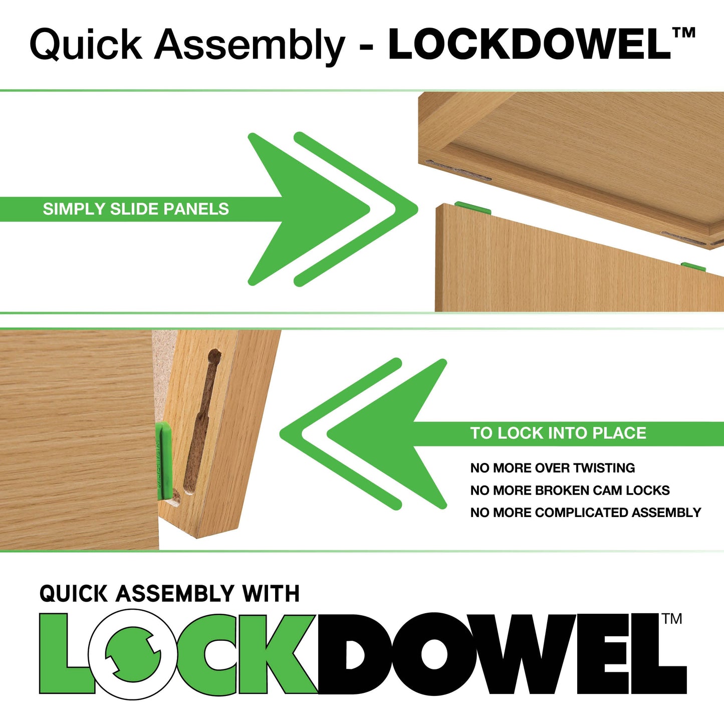 OSP Home Furnishings Denmark Rolling File Cart and Printer Stand with Lockdowel Fastening System, Natural