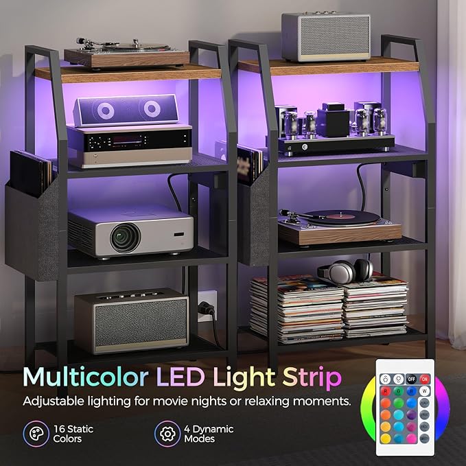 MAHANCRIS 4-Tier AV Media Stand