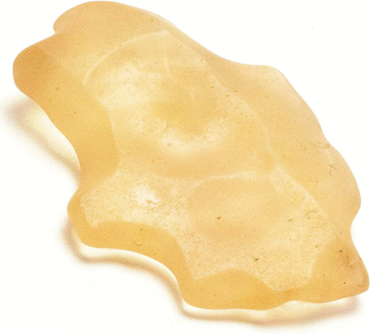 KALIFANO Libyan Desert Glass Tektite (10-25 Carats!) with Healing & Calming Effects - AAA+ High Energy Desierto Libio Reiki Crystal Used for Spiritual Awakening (Information Card Included)