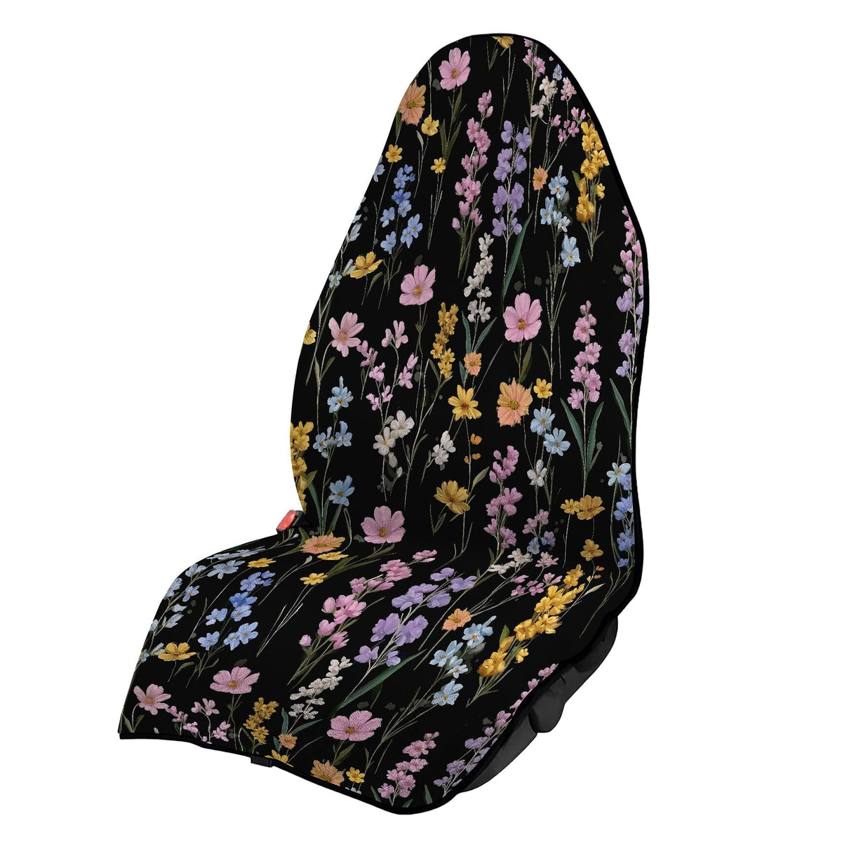 GENANY Floral Daisy Car Seat Towel – Waterproof Sweat Protector, Non-Slip Absorbent Seat Cover for Gym Workout, Running, Beach & Pets, Universal Fit for Cars SUVs Trucks, Machine Washable