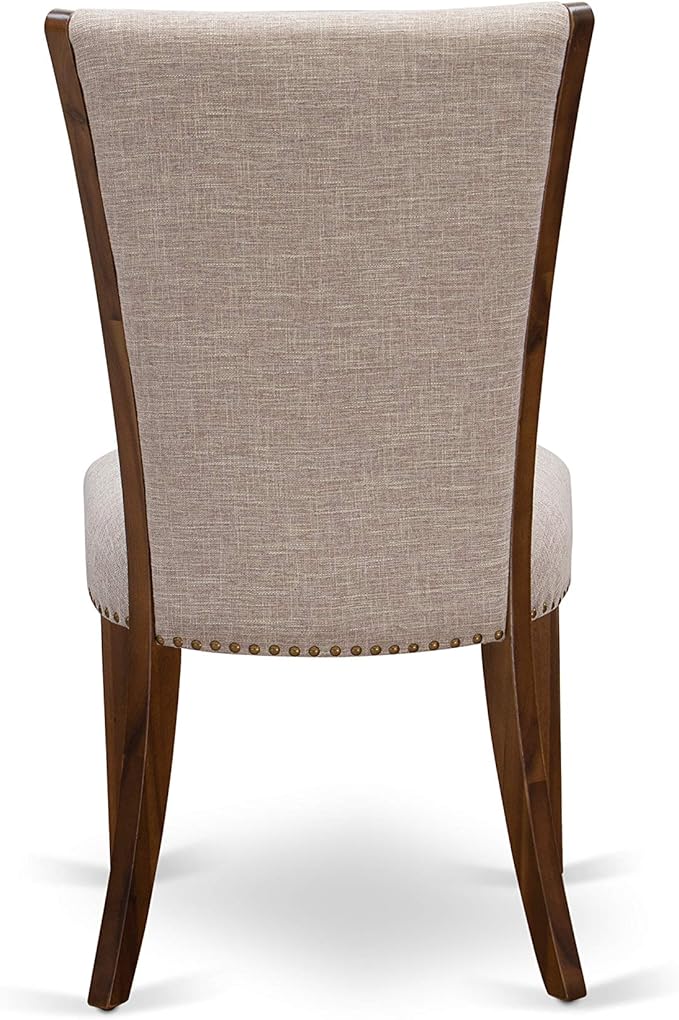 East West Furniture VEP8T04 Verona Parsons Dining Chairs