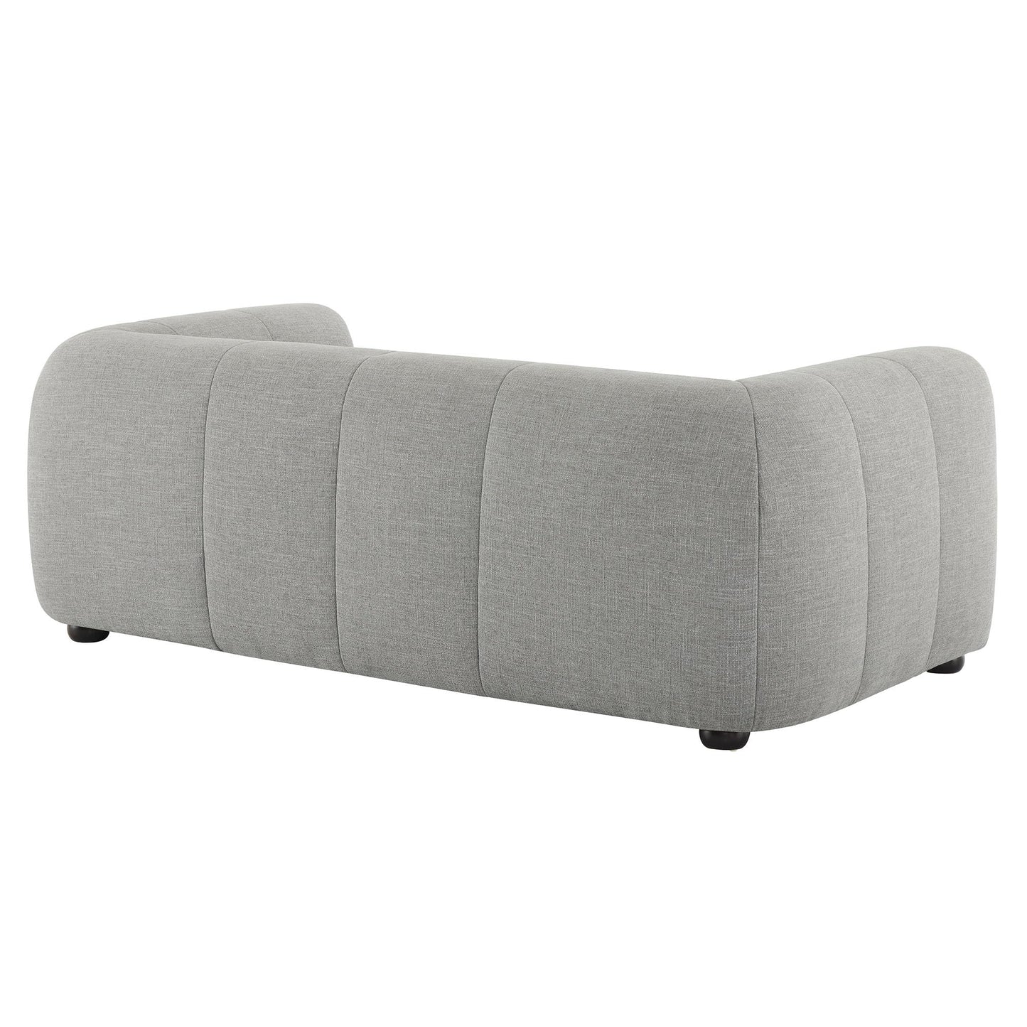 Modway Liana Love Seats, Pewter