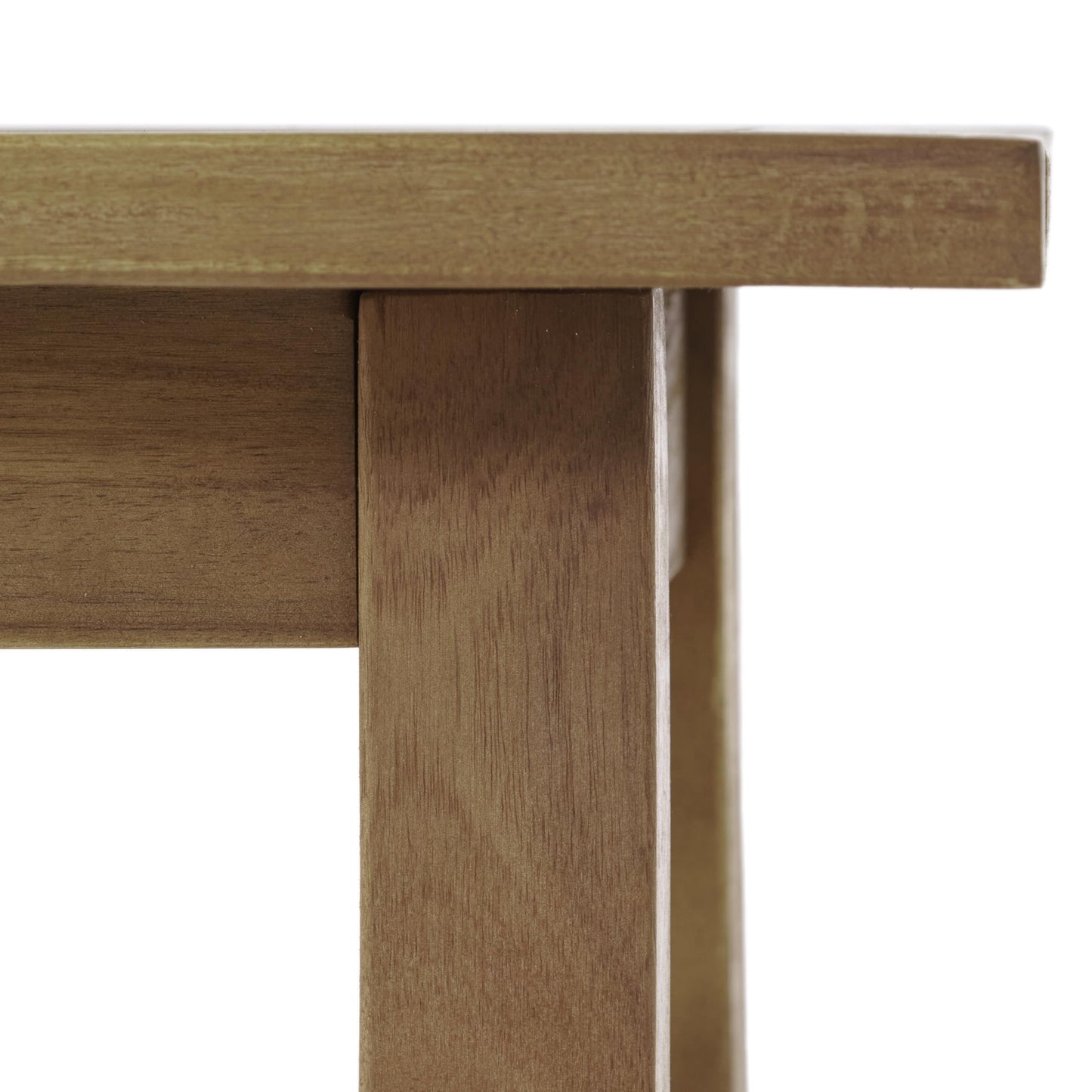 Christopher Knight Home Selma Acacia Wood Outdoor Side Table, Decorative Rectangular Small Accent Table, Weather Resistant Patio End Table for Balcony Beach Pool Side, Slatted Design, Natural Stained