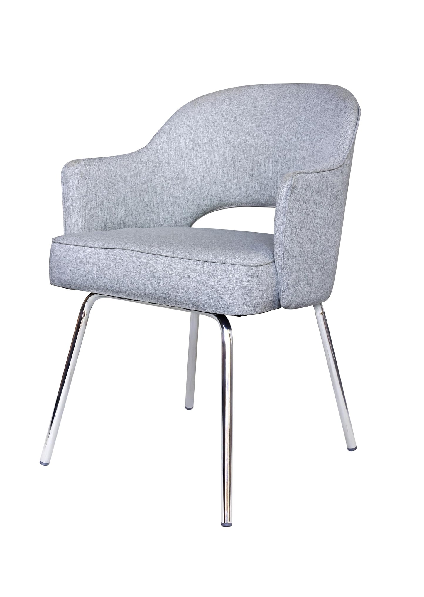 Boss Office Products Guest Chair, Granite, 24.5" d x 22.5" w x 32" h, B489C-GR