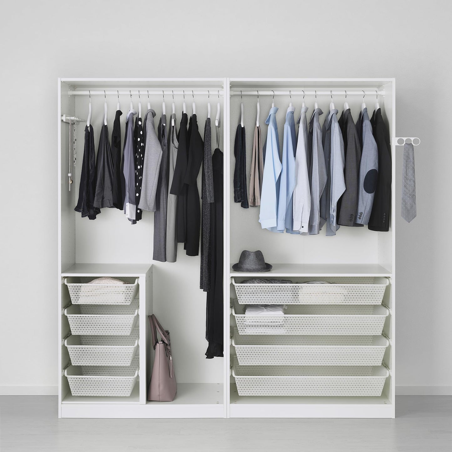 ProTuning PAX Wardrobe, white, 200x58x201 cm