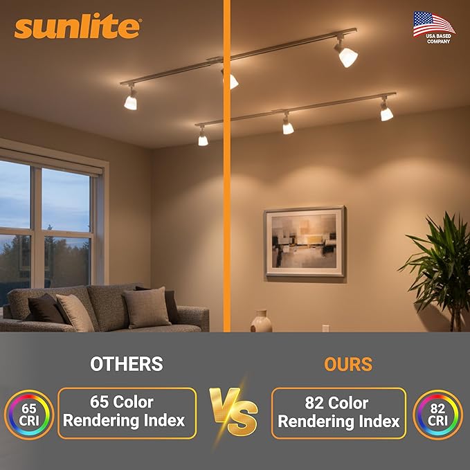 Sunlite LED R14 Mini Flood Light Bulbs, 4 Watts, 280 Lumens, Intermediate Base