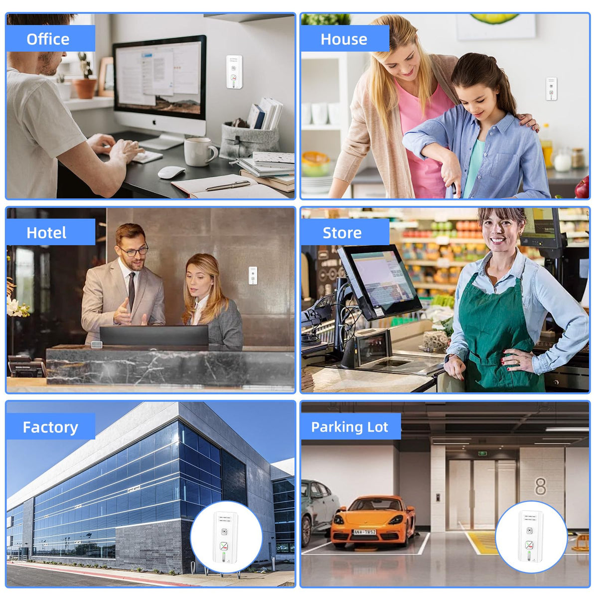 2 Way Intercoms Wireless for Home Office,2026 Upgraded Magnetic Adsorption Long Range Intercom System,Portable Room to Room 30 Days Long Standby Time 5 Level Volume Adjustment, Expand to 5 Intercoms