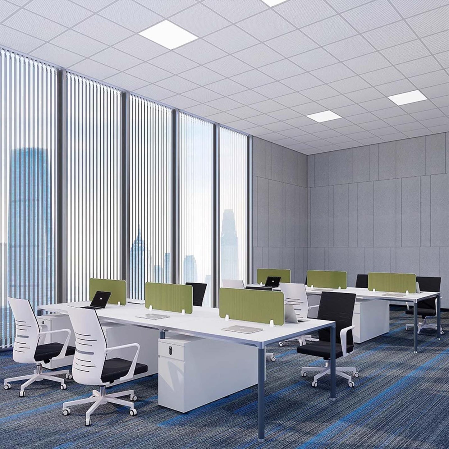 Portable Office Partition Panel 50x30 cm Divider with Clips for Classroom & Workspace Enhances Privacy and Focus Ideal for Home Office & Study Spaces