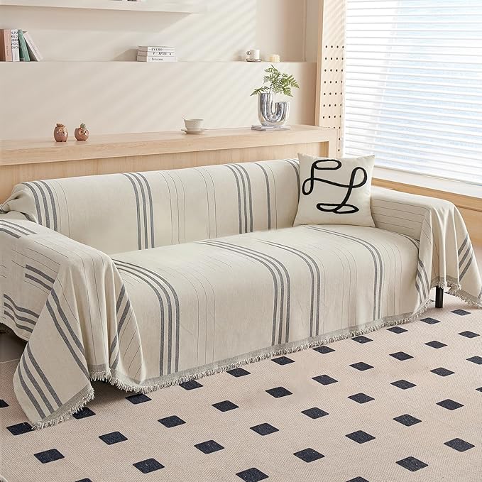 DREAMINGO Couch Cover Washable Chenille Sofa Protector