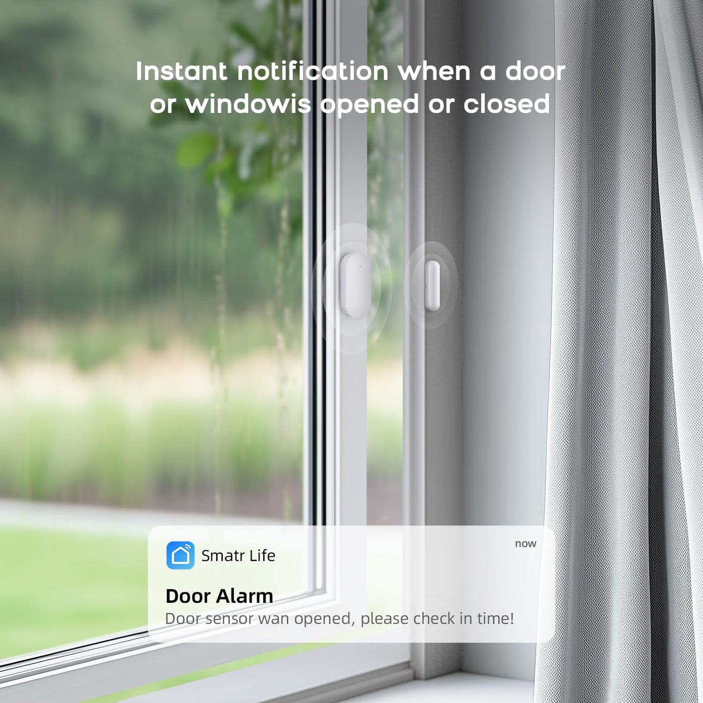 Alarm System for Home Security with Camera, Wireless Security System with 4.3’ Wireless fulltouch Screen Compatible with Alexa and Google for Home, Flat