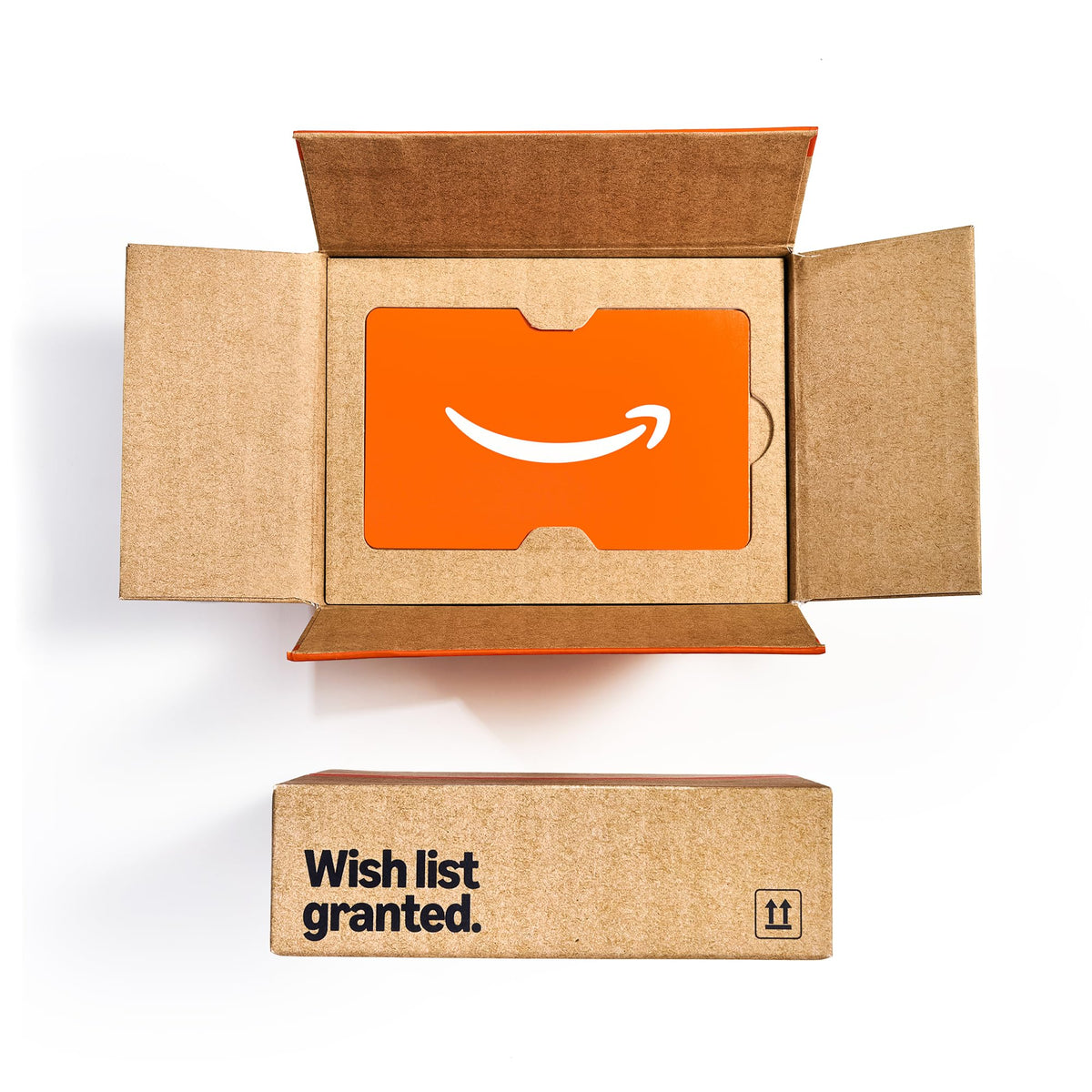 Amazon Physical Gift Card in a Mini Box - Wish List Granted
