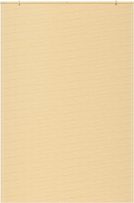 Red Lantern Bamboo Cordless Window Shade