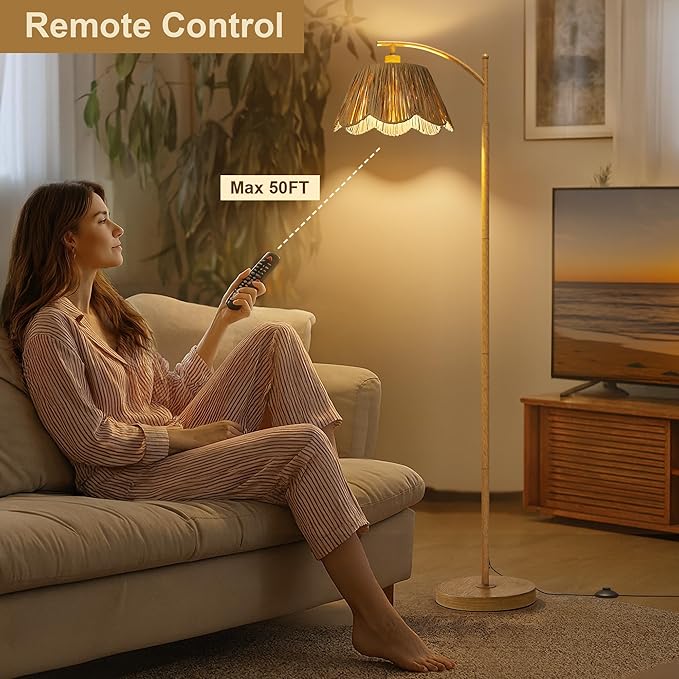 Oneach Arc Floor Lamp for Living Room