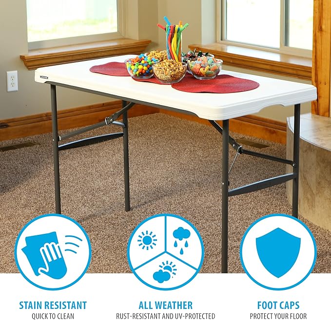LIFETIME 280478 Commercial Nesting Folding Table