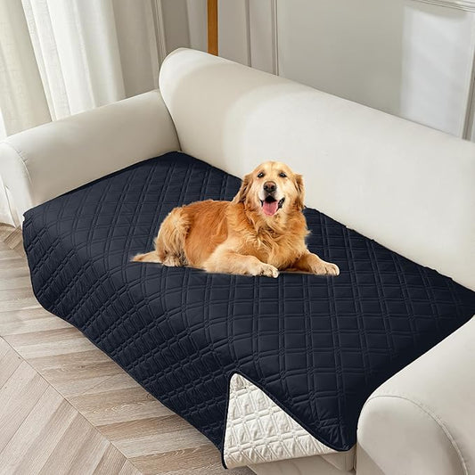Genina Waterproof Couch Cover, Washable Anti-Slip 51 inch Loveseat Sofa Covers