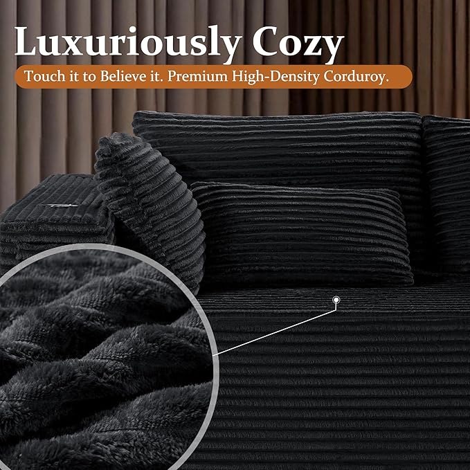 30" Cloud Sectional Couch Single Seat