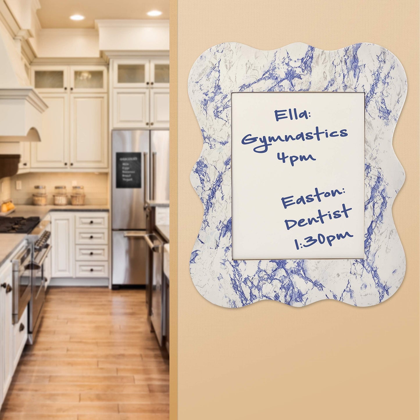Con-Tact Brand Creative Covering, Self-Adhesive Shelf and Drawer Liner, Multi-Purpose Vinyl Roll, Easy to Use and Apply | Peel & Stick, 18'' x 9', I Blue Marble