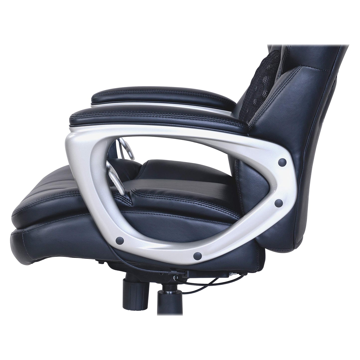 Lorell Wellness by Design Accucel Black Executive Chair