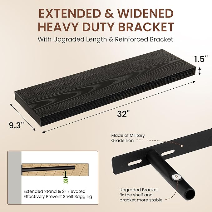 Dreamland 32 Inches Floating Shelves