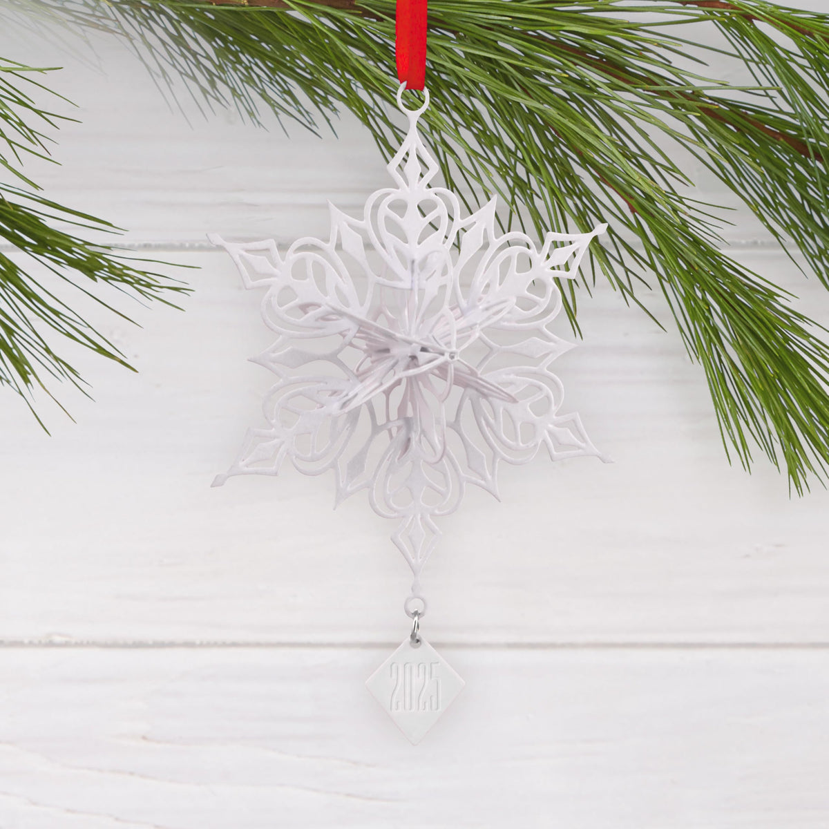 Hallmark Dimensional Snowflake 2025 Christmas Ornament, Metal, Snowflake Gifts