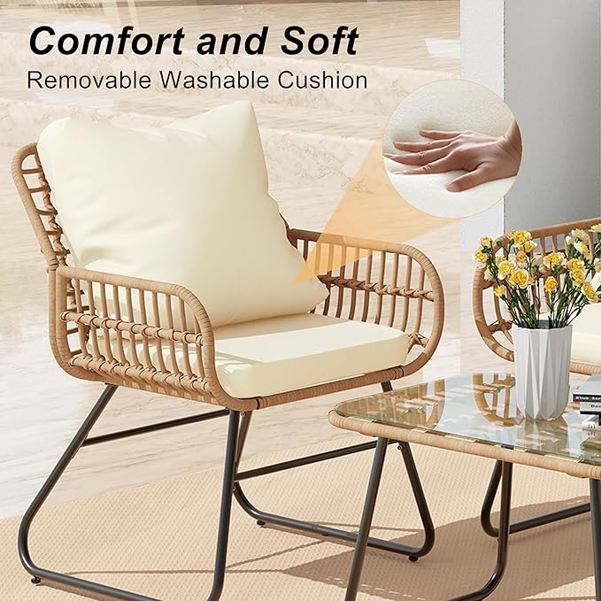 LEX CRAFT 4-Piece Outdoor Patio Furniture Set