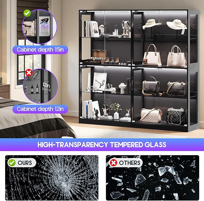 AMERLIFE RGB Display Cabinet
