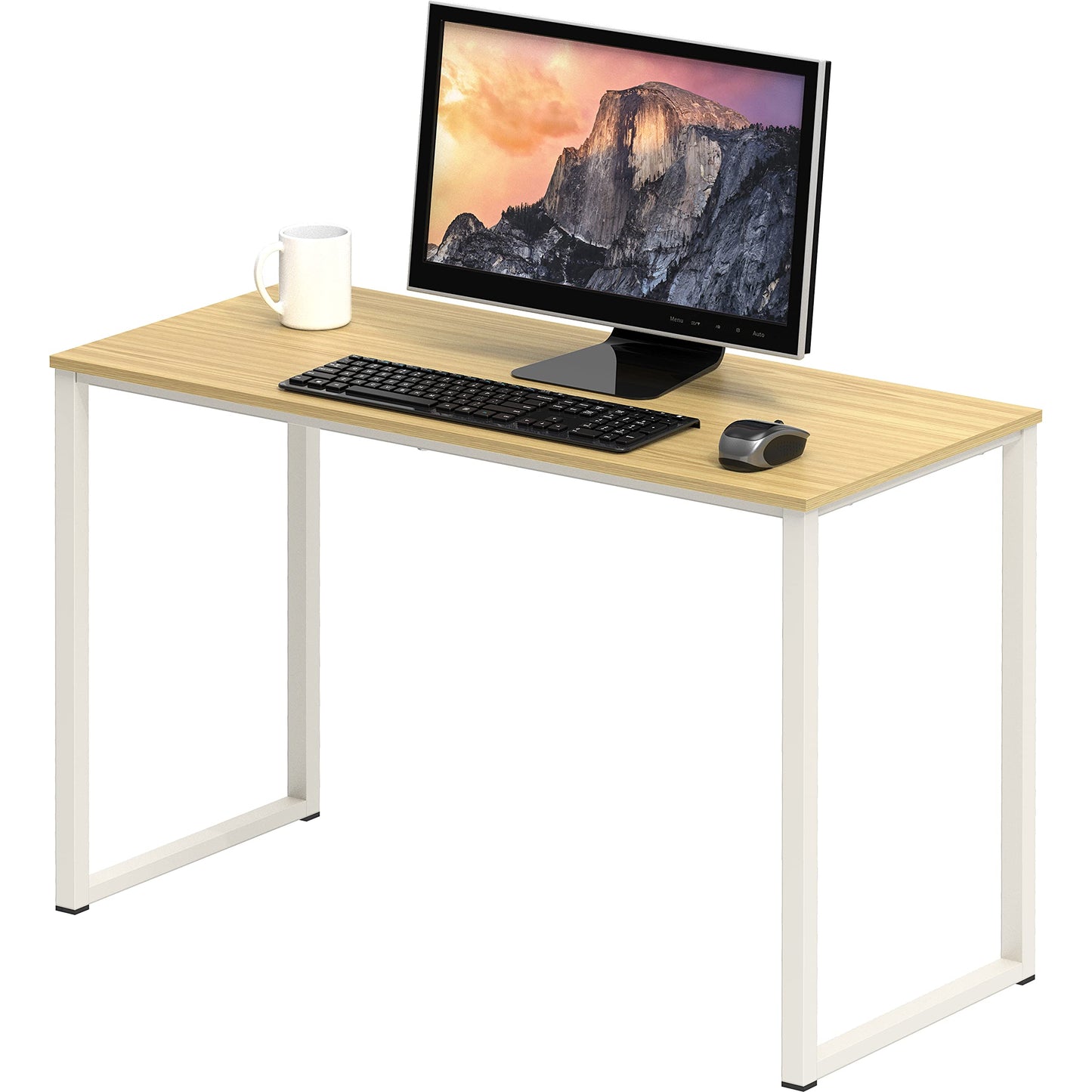 SHW Mission 32-Inch Home Office Computer Desk, Oak