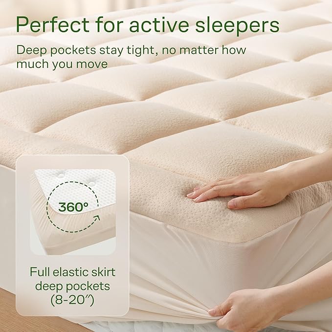 Niagara Sleep Solution Ultra Soft Queen Size Mattress Topper