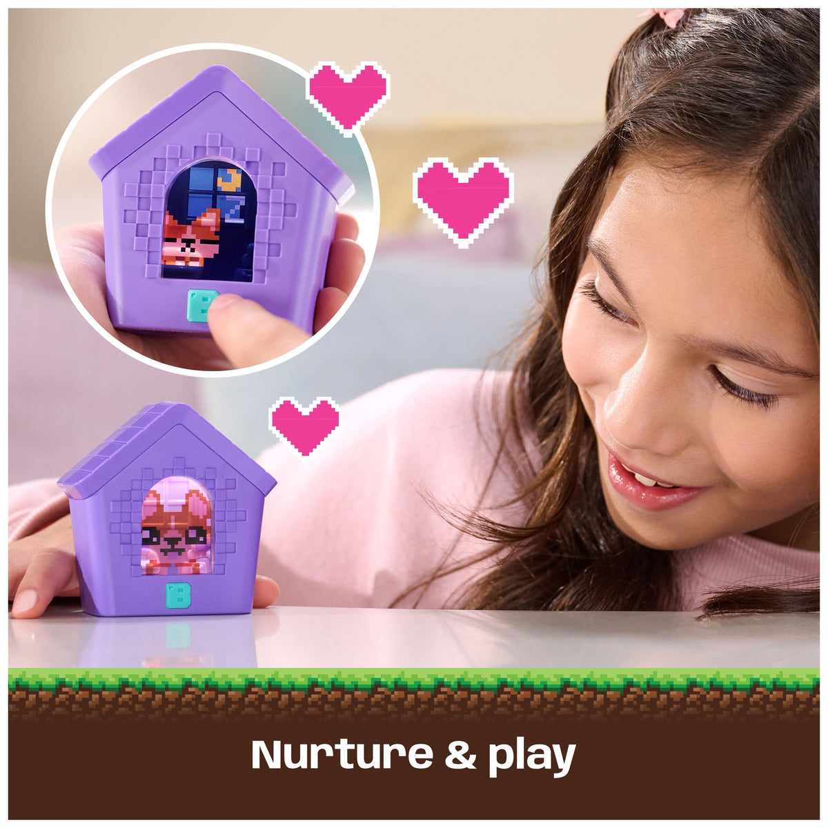 BITZEE, Doghouse Interactive Toy with 15 Puppies Inside, 3D Playroom, Reacts to Touch, Digital Pet Kids Toys for Girls & Boys Ages 5 and up