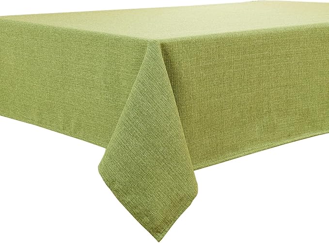 BALCONY & FALCON Rectangle Tablecloth 57" x 85" Washable Wrinkle Resistant and