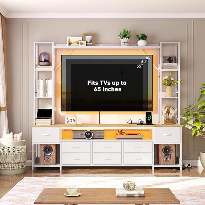 RALGEND Large Entertainment Center