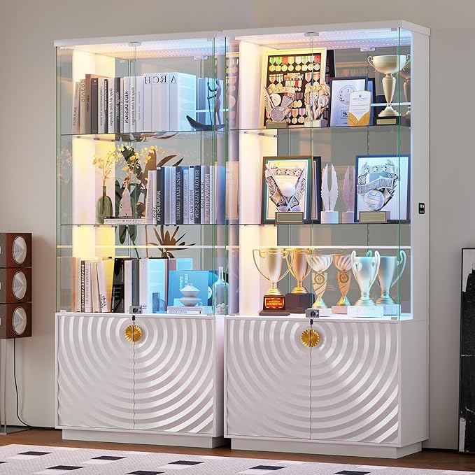 HNEBC Display Cabinet with Glass Doors