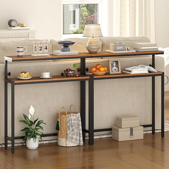 HOOBRO Narrow Console Table