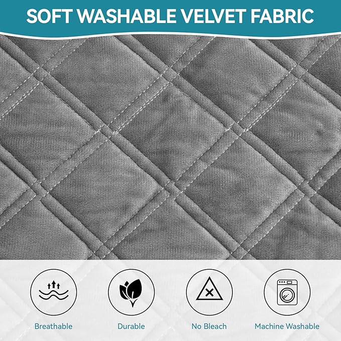 Deep Dream Velvet Couch Cover for Dogs Washable, Sectional Couch Covers