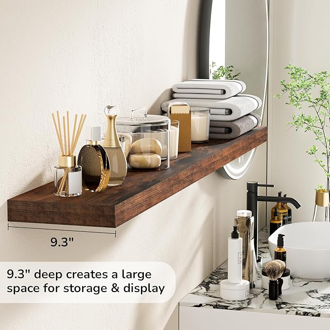 Fun Memories 55 Inch Floating Shelves