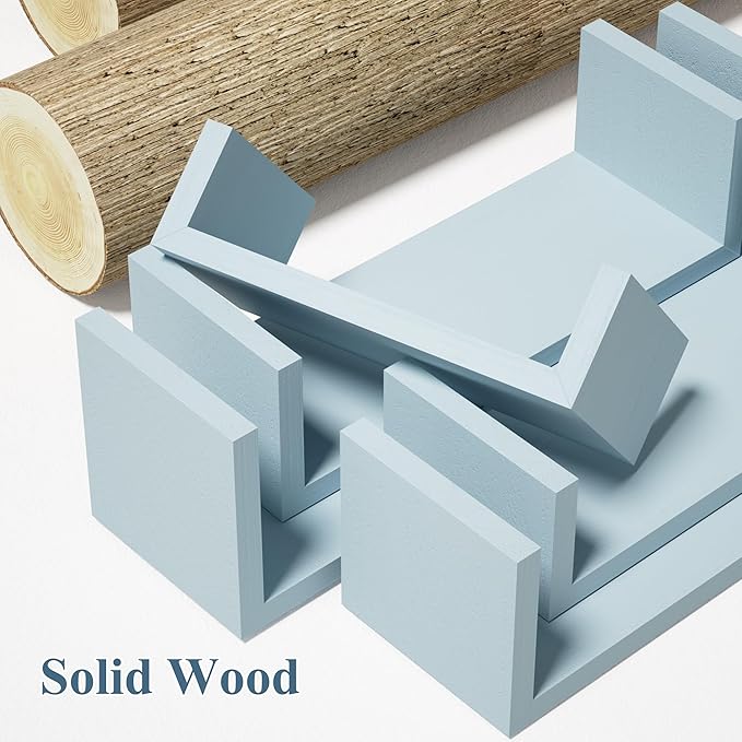 SRIWATANA Floating Shelves for Wall, Wall Shelves for Bathroom, Living Room