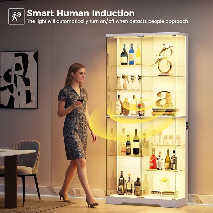 HNEBC Display Cabinet with Glass Doors