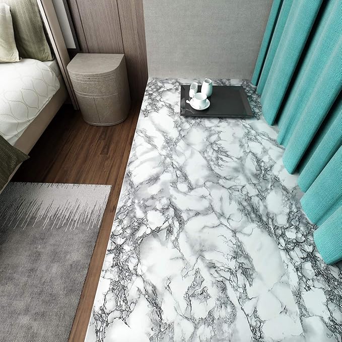 Livelynine 36x197 Wide Grey Contact Paper