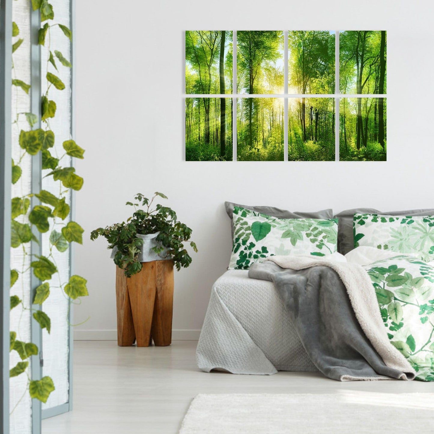 YPY Sound Proofing Panels for Walls: 8 Pack 48"x32" Decorative Art Acoustic Panel Sound Dampening Panels Absorbing Treatment