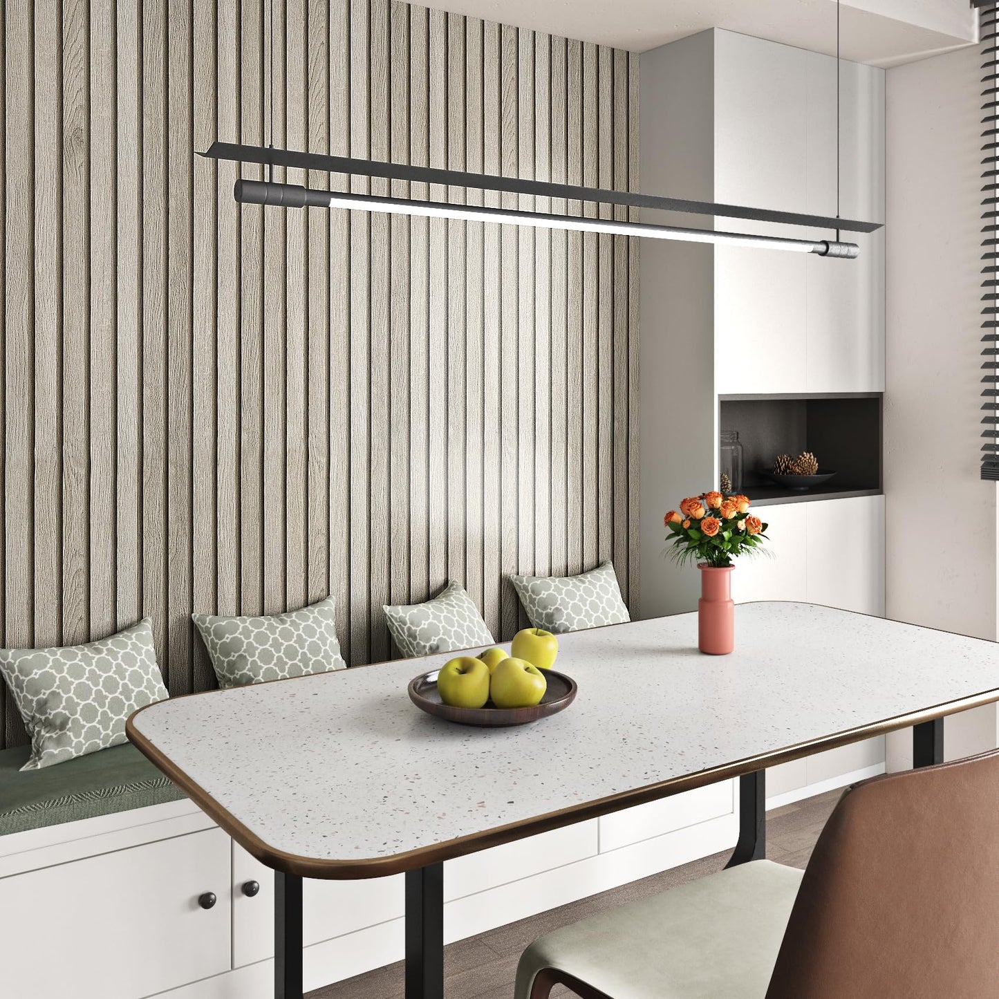 Livelynine 15.8x197 Wood Panel Wallpaper Peel and Stick Wood Panels for Walls Furniture Self Adhesive Contact Paper Roll Faux Wood Slat Wall Panel White Wall Panels Removable 3D Slat Wall Paneling