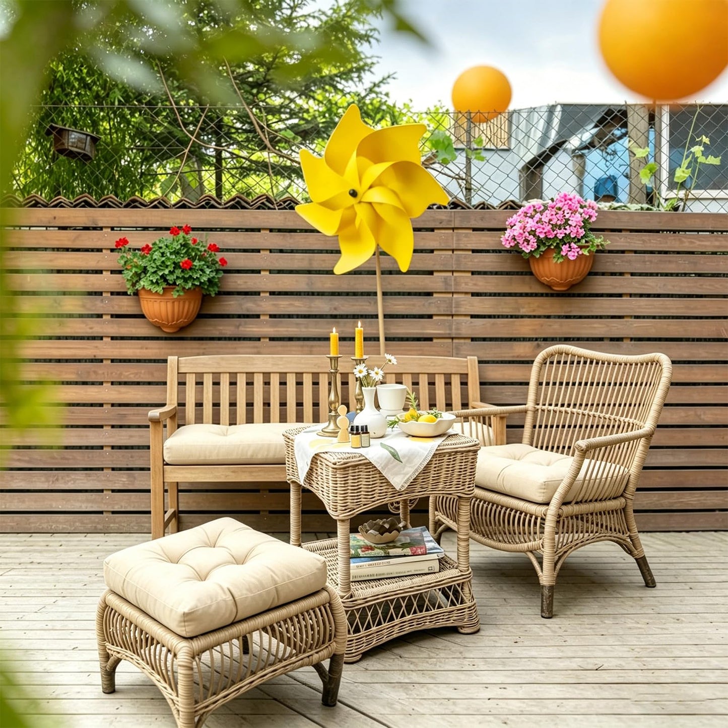 Dizaolive Wicker Chair Cushions Bench Cushion for Outdoor Furniture Patio Furniture Set Bay Window Seat
