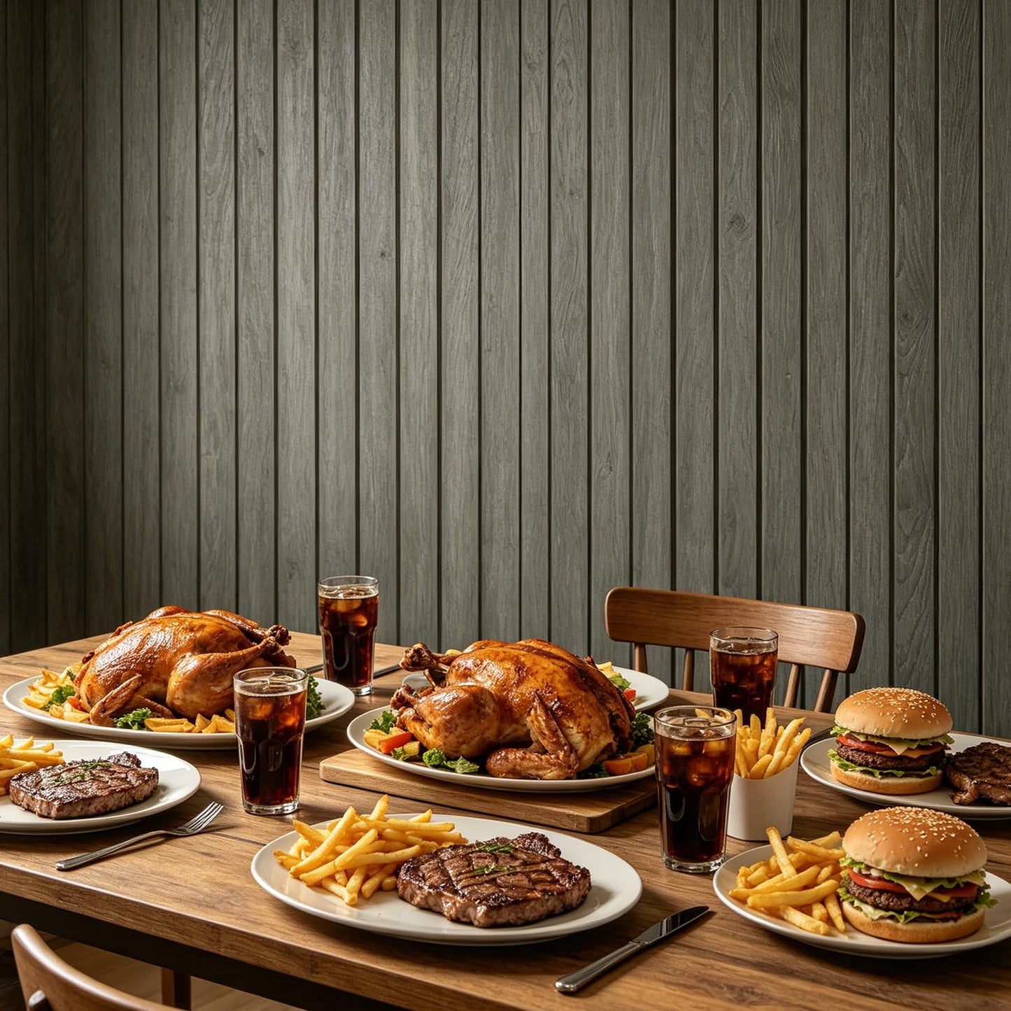 YENHOME Black Wood Slat Peel and Stick Wallpaper 17.7X10 ft Removable Faux Wood Contact Paper Renter Friendly Waterproof No Residue Decor for Bedroom Accent Wall Cabinet Furniture Kitchen Bathroom