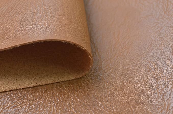 Wento Thick 2 Yard Faux Leather Soft Skin Grain PU Fabric