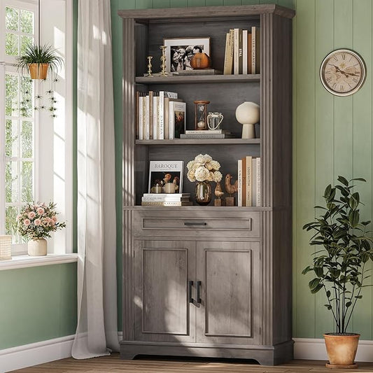 SEDETA Farmhouse Bookshelves and Bookcases